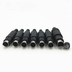 07 Pin Erkek Mini Din Konnektör 224-7M