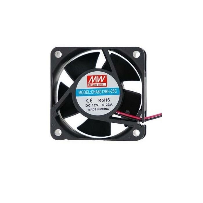 Fan 12v Dc Meanwell CHA6012BH-25C 60x60x25mm 2 Kablo