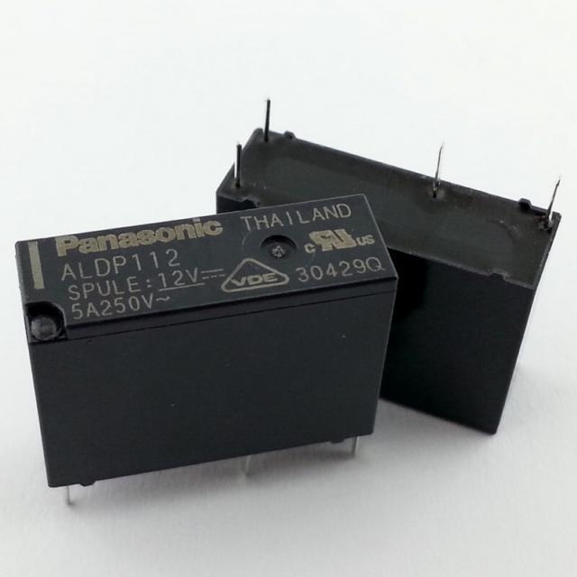 PANASONİC RÖLE ALDP112 12V 5A DC TEK KONTAK 4 PİN