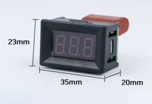 Dijital Voltmetre 70~400VAC 34x20x23