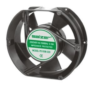 Fan 12v Plastik Kanat 172x150x51mm 2 Kablolu Salzer