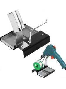 Havya Sehpası - Havya Standı Metal Lehim Makara Tutuculu 103x110 mm Süngerli tabanca havya için uygu