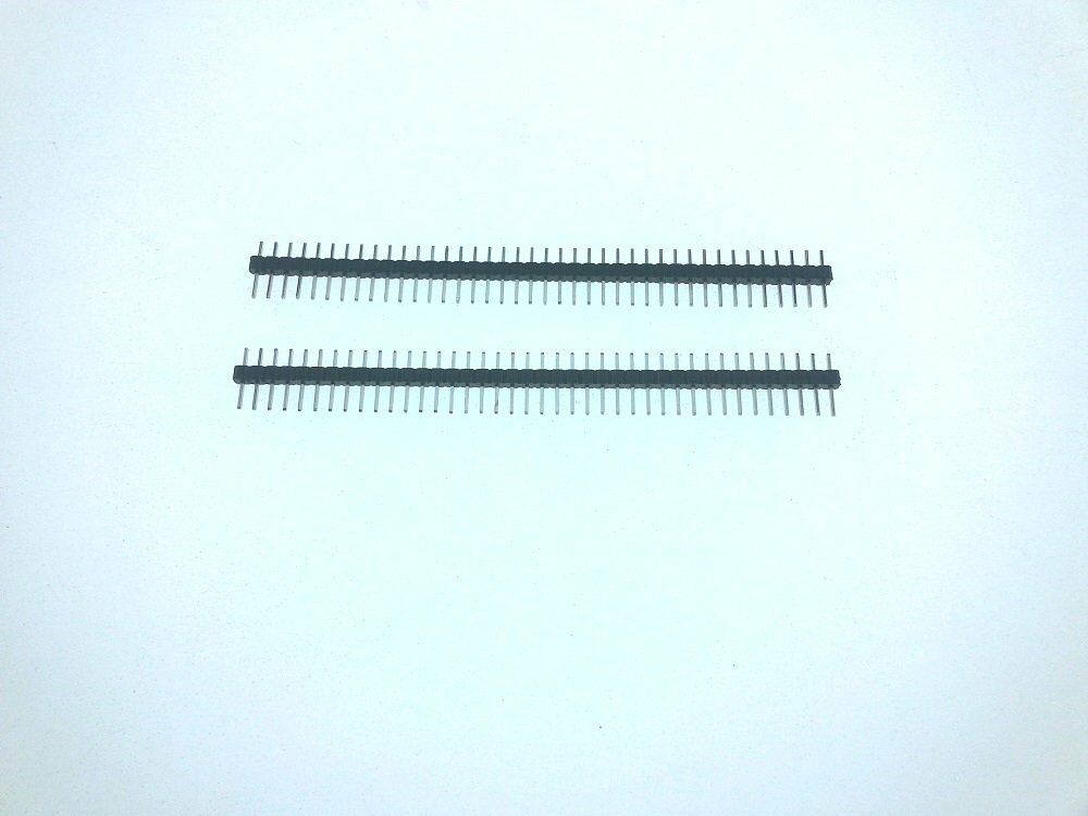 Pin Header Erkek 40 lı 180° 1 Sıra Konnektör (( Mini Bacak 2mm ))