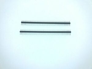 Pin Header Erkek 40 lı 180° 1 Sıra Konnektör (( Mini Bacak 2mm ))