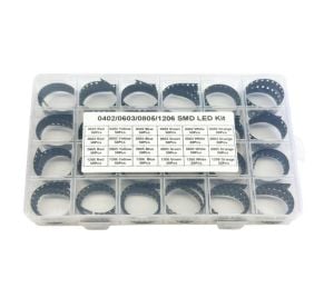 1200 Adet Smd Led Seti 6 Farklı Renk 4 Farklı Kılıfta Plastik Çantada