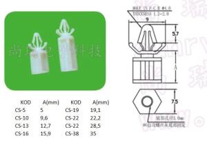 DİSTANS CS-13  13mm  Altıgen Tırnaklı Yükseltme Parçası