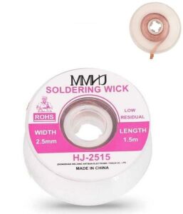 Lehim Alma Teli  HJ-2515 2,5mm 1,5 Metre ( Emici / Çekme) Solder Wick