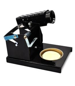 Havya Sehpası - Havya Standı LTJ217 Metal Lehim Makara ve Kalem Havya Tutuculu 110x160 mm Süngerli