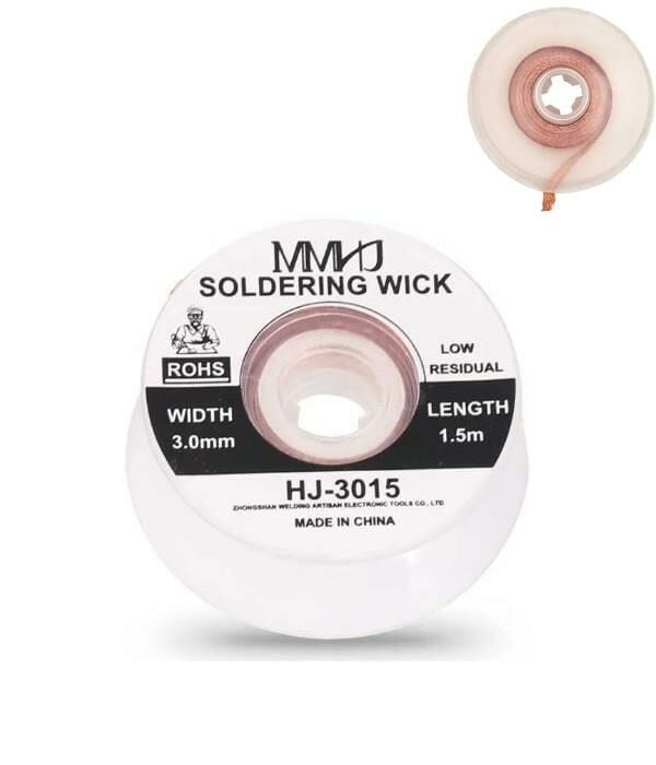 Lehim Alma Teli  HJ-3015 3mm 1,5 Metre ( Emici / Çekme) Solder Wick