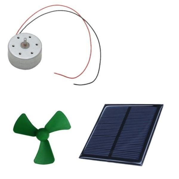 Deney Seti ( Motor / Güneş Paneli / Pervane )