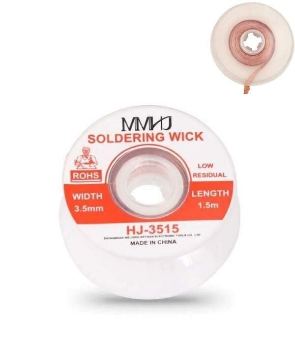 Lehim Alma Teli  HJ-3515 3,5mm 1,5 Metre ( Emici / Çekme) Solder Wick