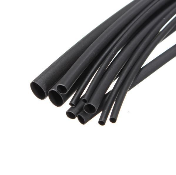 Woer Makaron 4,8 mm Siyah (1 Metre)