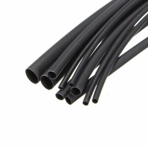 Woer Makaron 4 mm Siyah (1 Metre)