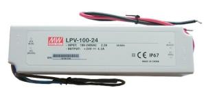 Meanwell Lpv-100-24 100w 24v 4,2a Sabit Voltaj Led Driver İp67