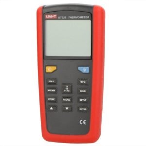 Uni-T Ut 325 Çift Girişli Profesyonel Termometre USB Datalogger Unit UT325