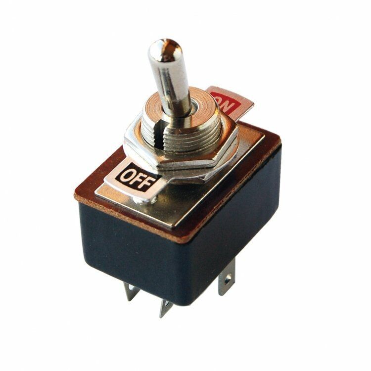 SWİTCH TOGGLE ON ~ ON  6 PİN ŞALTER IC-151 TERMİNAL BACAK