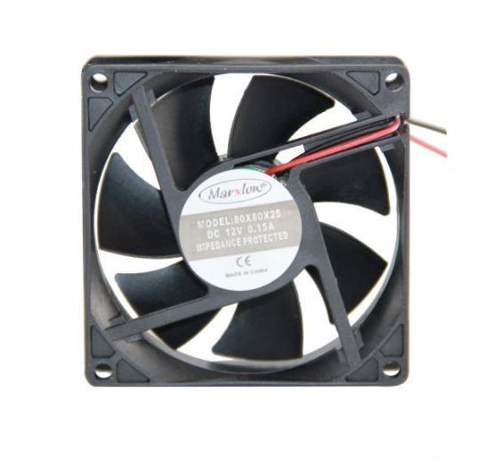 Fan 12v Plastik Kanat 80x80x25 2  Marxlow