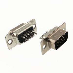 D-Sub Erkek Konnektör 15 Li 3 Sıra DB15 Lehim Tip (1adet)