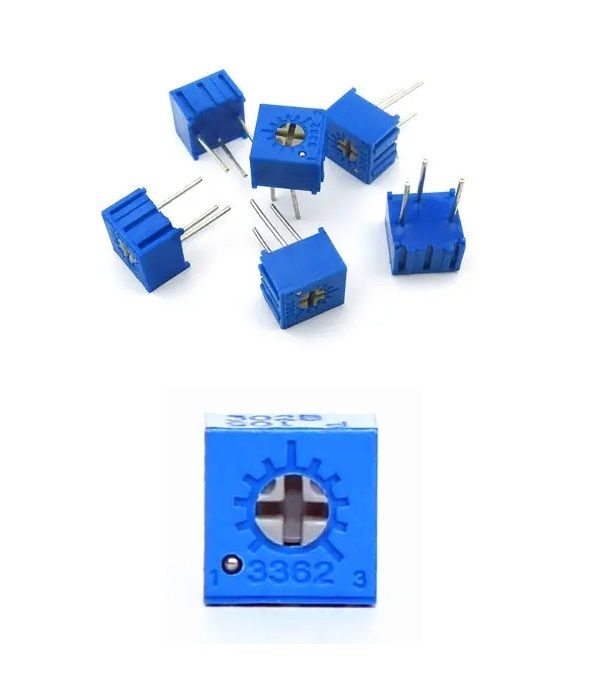 Trimpot Sermet Mini 1M Yatık Tek Turlu 6x6 c16