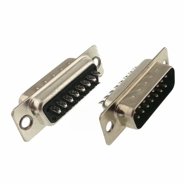 D-Sub Erkek Konnektör 15 Li 2 Sıra DB15 Lehim Tip (1adet)