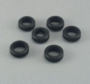 A-910 Siyah 10mm Kablo Geçiş Lastiği