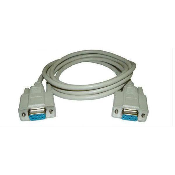 RS232 Seri Port  9 Pin Dişi - Dişi Uzatma Kablo 09D/09D 1,5 Metre  ( Pin To Pin )
