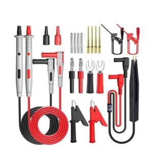 P1503E 19 parça  Çok Işlevli Değiştirilebilir Multimetre Probu Test ölçüm Kablo kiti
