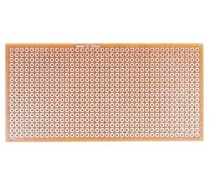 Delikli Plaket Bakır Tek Yüzlü 120x120 mm ( Pertinaks )