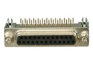 PCB Tip D-Sub Konnektör 25 Pin Dişi 90c
