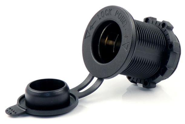 ÇAKMAK FİŞİ DİŞİ ŞASE TİP DS1011 SİYAH KAPAKLI