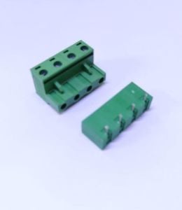 0/4 CHN 7,62 90° DİŞİ+ERKEK TAKIM YEŞİL YANLARI KAPALI