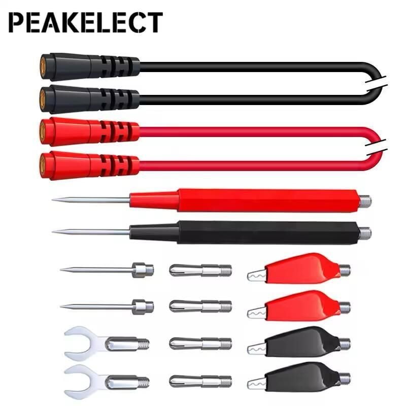 P1500 14 parça  Çok Işlevli Değiştirilebilir Multimetre Probu Test ölçüm Kablo kiti