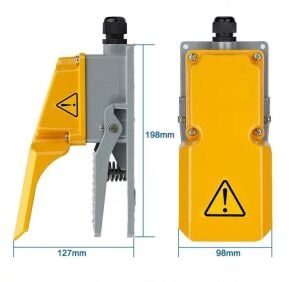 FS-302 Ayak Pedalı Tekli Yarım Korumalı Döküm 250v 15a ( MPD-15400/LF31)