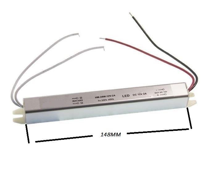 SMPS HM-24W-12-V-2A 12V DC 2A ULTRA DAR KASA LED GÜÇ KAYNAĞI