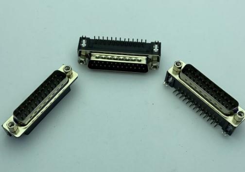 25 Lİ D-SUB ERKEK 90° PCB TİP  KONNEKTÖR  215-25M