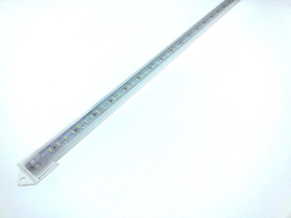 LED-Modül 4014 smd 12V GÜNIŞIĞI 1mt = 144 Led li Line SOĞUTUCULU + ŞEFFAF CAMLI