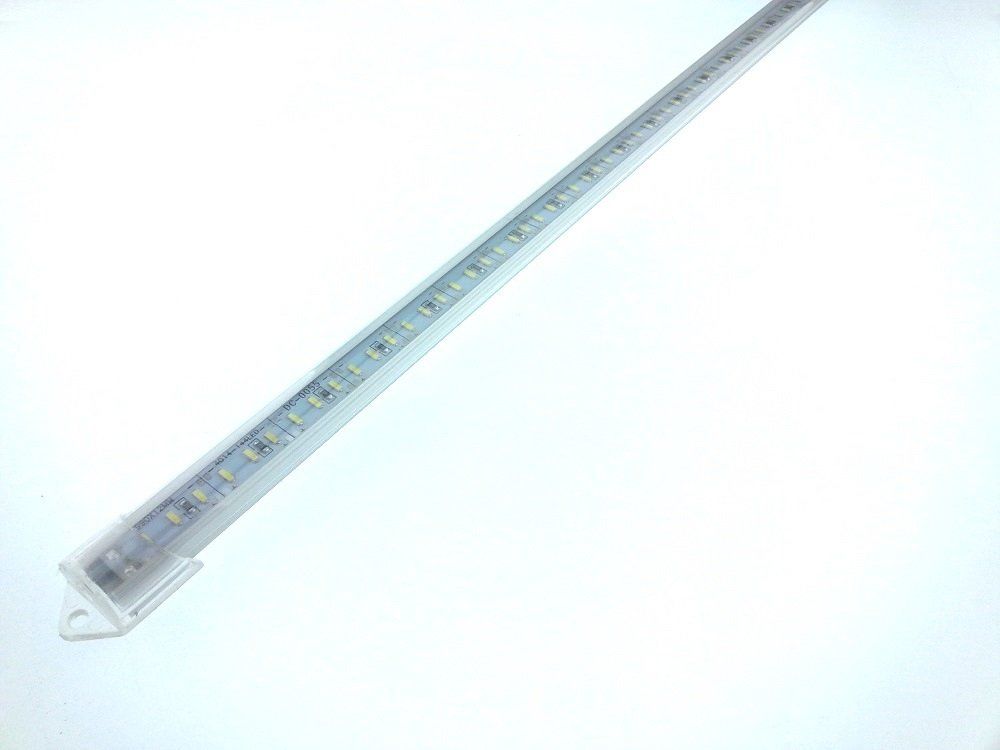 Led Bar Modül Günışığı 4014 Smd 12v 1 Metre Tam Takım 144 Led Şeffaf Camlı (5 adet fiyatı)