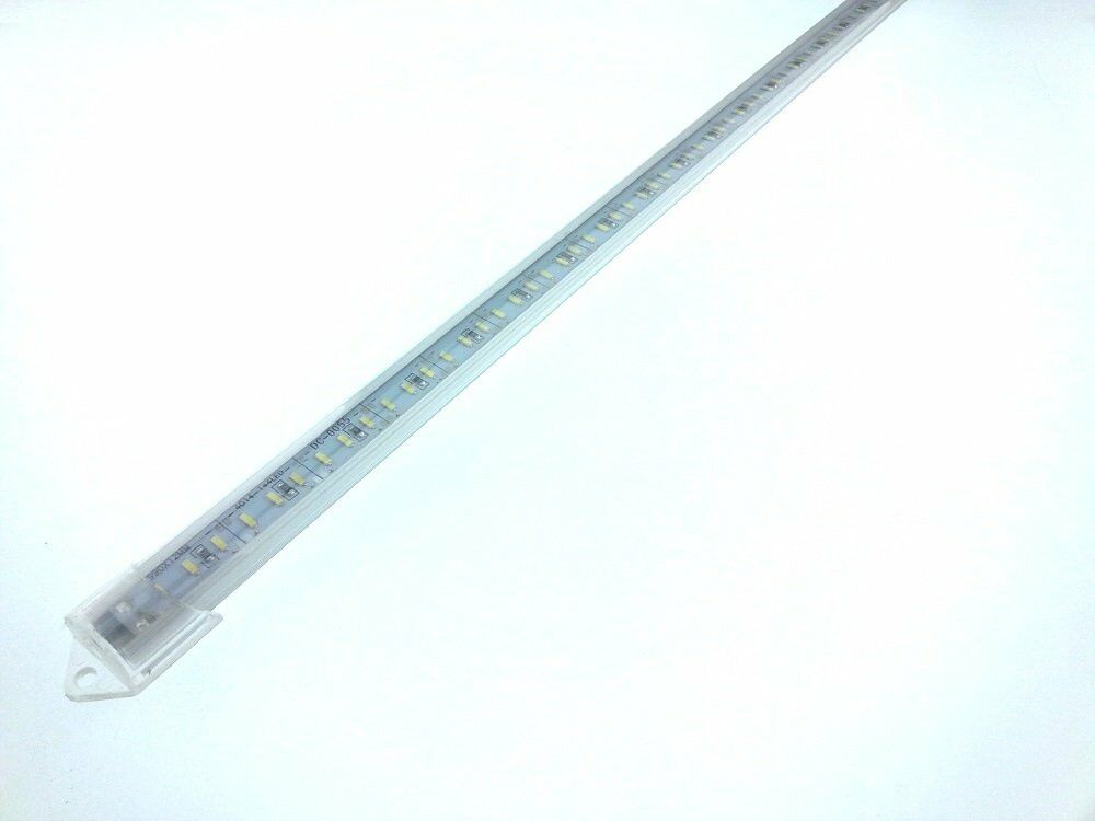 Led Bar Modül Günışığı 4014 Smd 12v 1 Metre Tam Takım 144 Led Şeffaf Camlı (5 adet fiyatı)