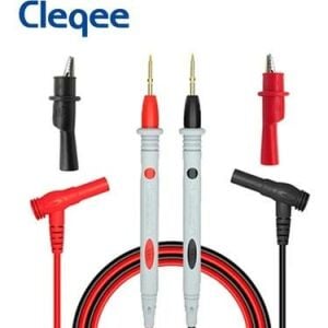 P1502B 4 parça  Çok Işlevli Değiştirilebilir Multimetre Probu Test ölçüm Kablo kiti