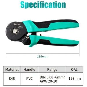 PROSKİT CP-460G (YAC-8)   KABLO PİM  SIKICI