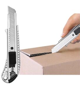 POWERMASTER 18X0.5MM ALÜMİNYUM GÖVDE METAL MAKET BIÇAĞI