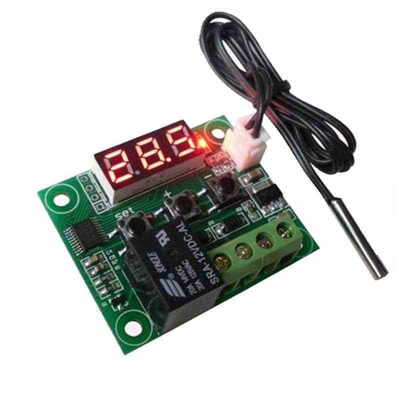 W1209 Dijital Sıcaklık Kontrol Kartı Termostat ( Kuluçka Kümes )