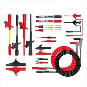 P1300F 26 parça  Çok Işlevli Değiştirilebilir Multimetre Probu Test ölçüm Kablo kiti