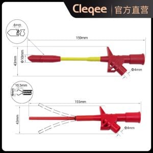 P1300F 26 parça  Çok Işlevli Değiştirilebilir Multimetre Probu Test ölçüm Kablo kiti