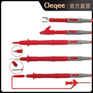 P1300D 18 parça  Çok Işlevli Değiştirilebilir Multimetre Probu Test ölçüm Kablo kiti