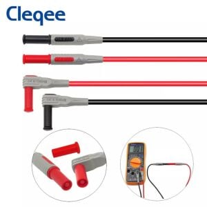 P1300D 18 parça  Çok Işlevli Değiştirilebilir Multimetre Probu Test ölçüm Kablo kiti