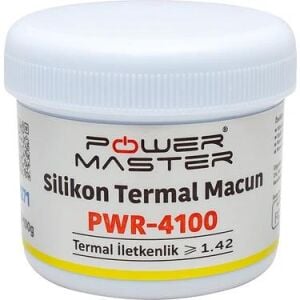 SİLİCON GRES 100 gr   ISI İLETİCİ  TERMAL MACUN PWR-4100