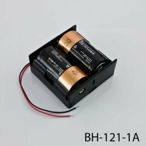 AK-BH-121-1A  2xD D-SİZE PİL YUVASI KABLOLU (ALTKY)