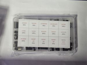 ENTEGRE + SOKET 15 ÇEŞİT 120 ADET  SET (LM-NE SERİSİ) ÇANTADA