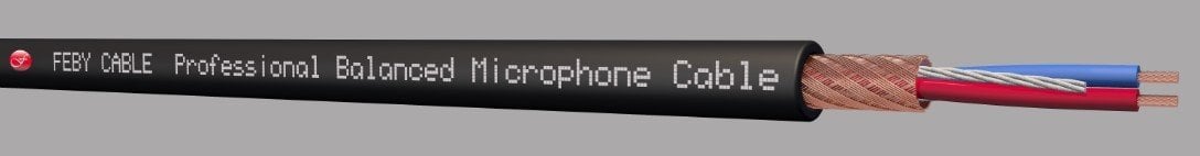 Ülkü Fc-222 Mikrofon Kablosu Stereo Siyah (1 metre)